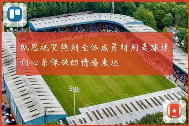 凯恩祝贺热刺全体成员特别是球迷们心系保级的情感表达